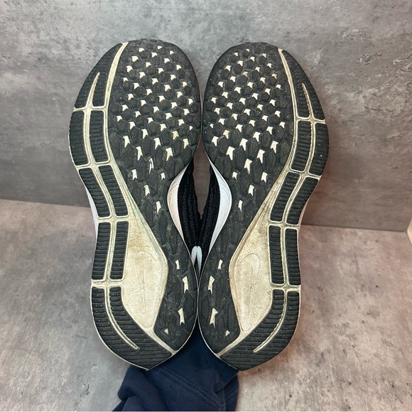 Nike Zoom Pegasus 36 Running Shoes AQ2210-004 Womens sz 7 - Black/white - Picture 5 of 7